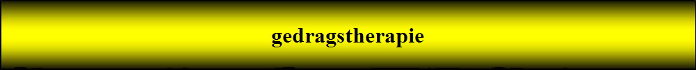 gedragstherapie
